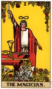 The Magician tarot card