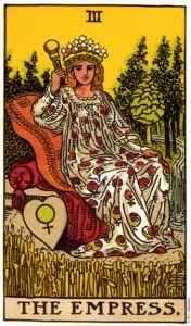 The Empress tarot card