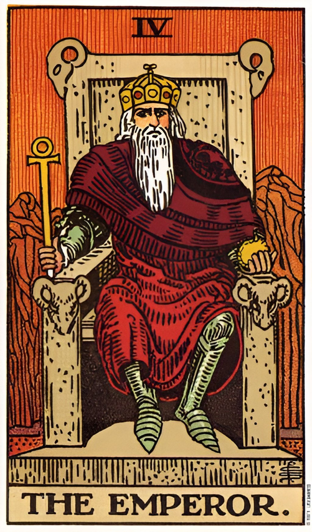 tarot card the emperor