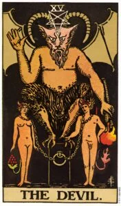 The Devil tarot card