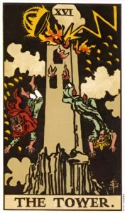 The Tower tarot card