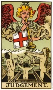 Judgment tarot card