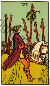 Six of Wands tarot card