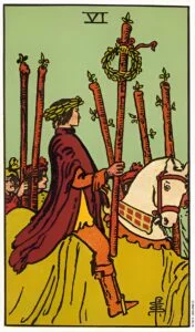 Six of Wands tarot card