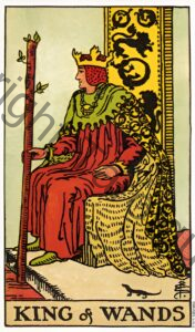 King of Wands tarot card