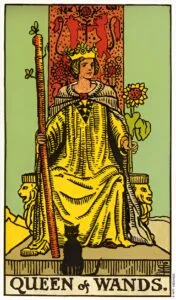 Queen of Wands tarot card