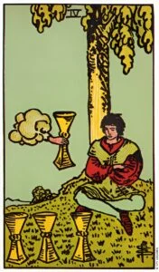 Four of Cups tarot card