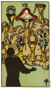 seven of cups tarot card