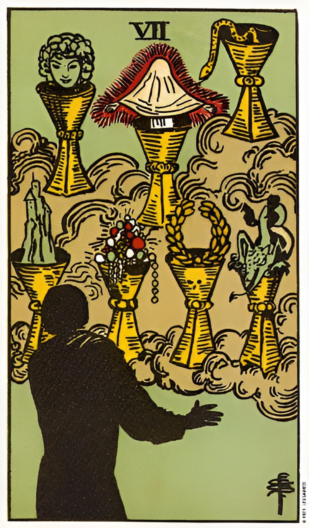 seven of cups tarot card