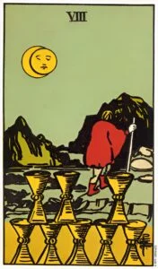 Eight of Cups tarot card