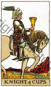 Knight of Cups tarot card
