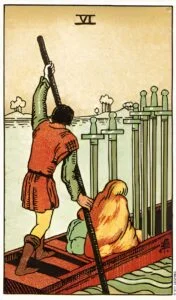 Six of Swords tarot card