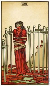 Eight of Swords tarot card