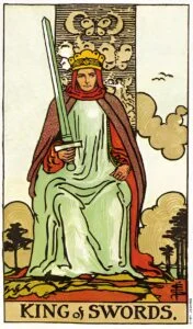 King of Swords tarot card