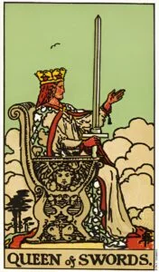 Queen of Swords tarot card