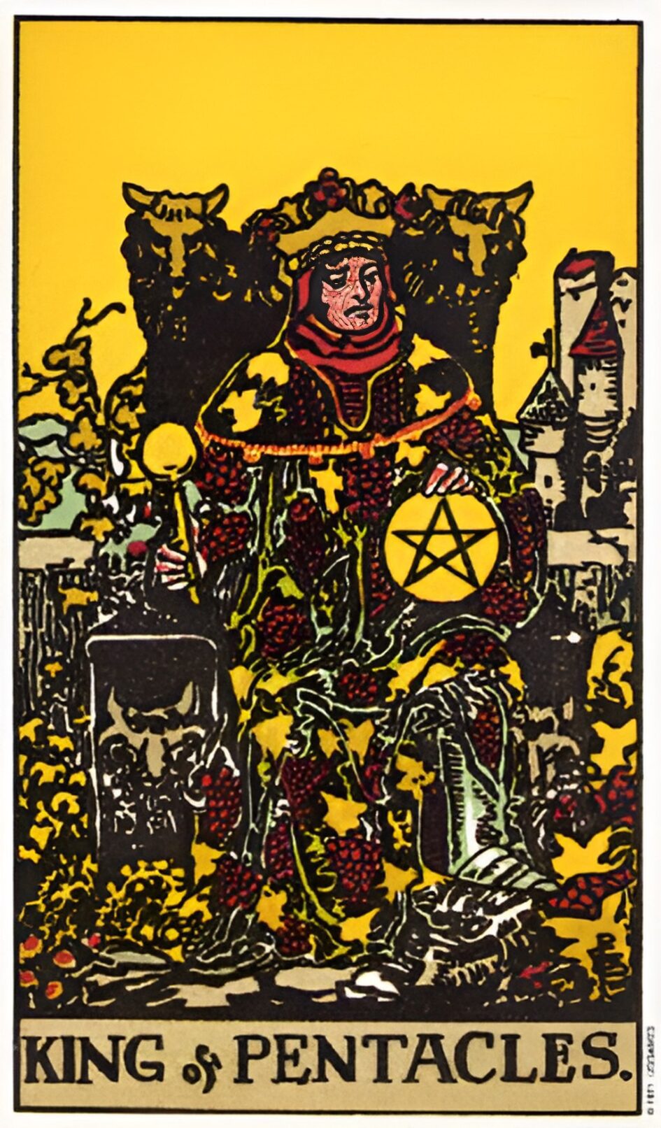 King of Pentacles tarot card