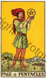 Page of Pentacles tarot card