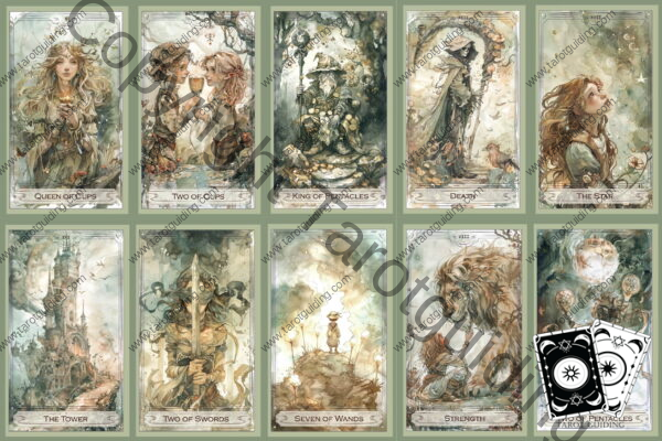 Fairy Tarot Printable Deck -50