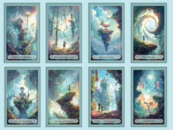 Printable-tarot-enchanted-realm