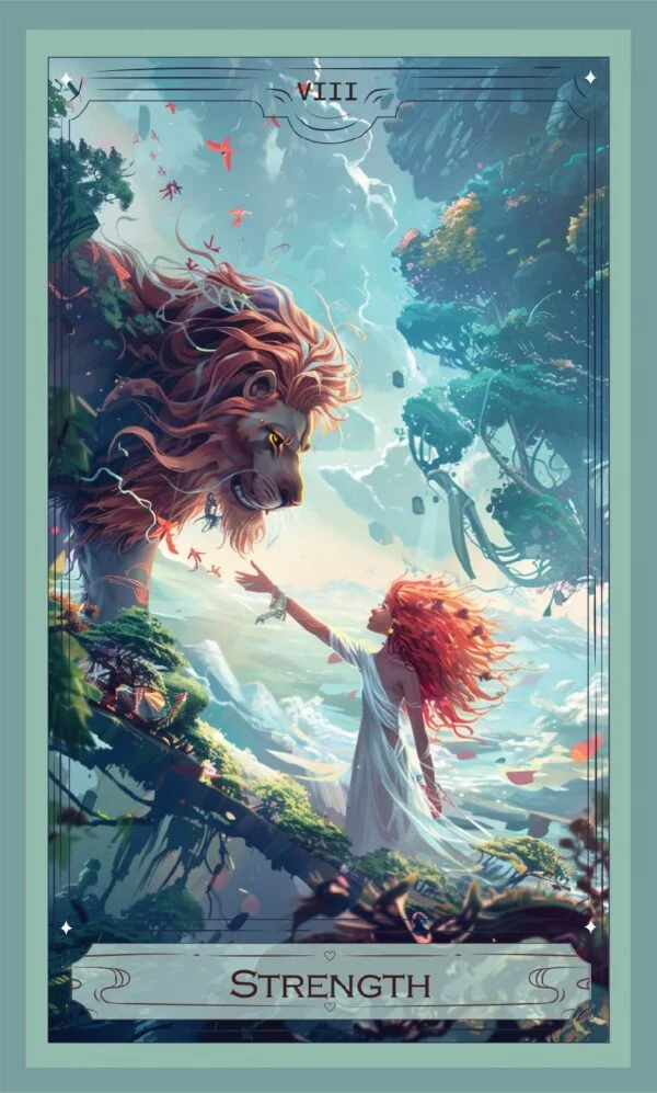 Printable Tarot Card Strength