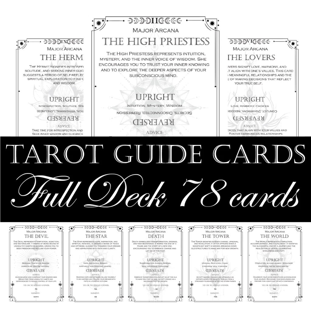 Tarot Guide Cards