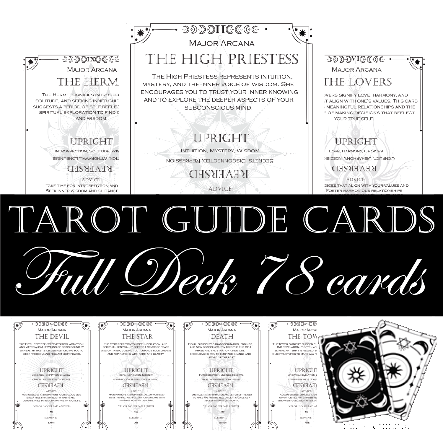Tarot Guide Cards