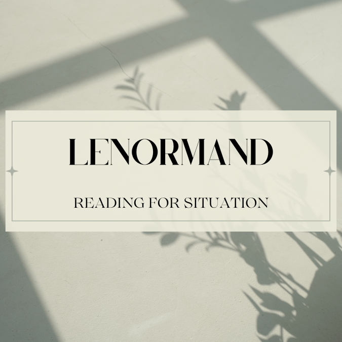 lenormand reading for situation