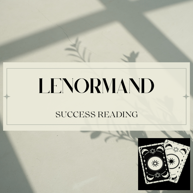 Lenormand success reading