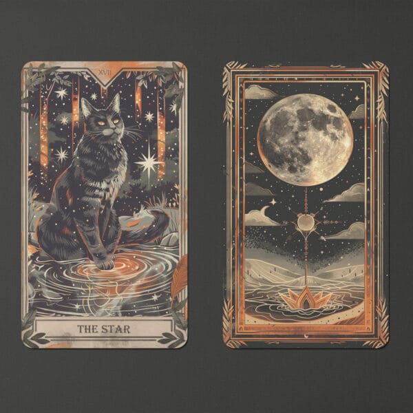 The Midnight Cats Tarot deck