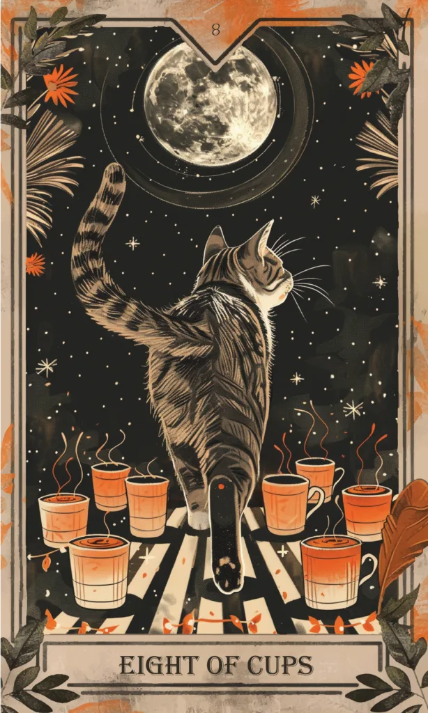 tarot horoscope Eight of Cups tarot card