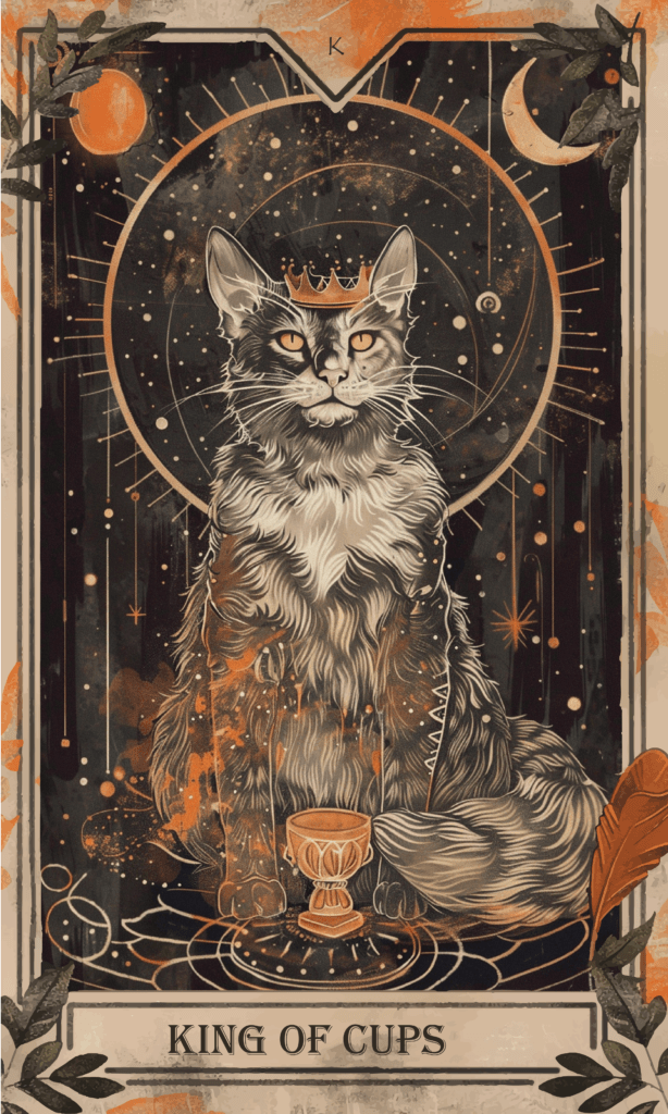 tarot horoscope King of Cups tarot card