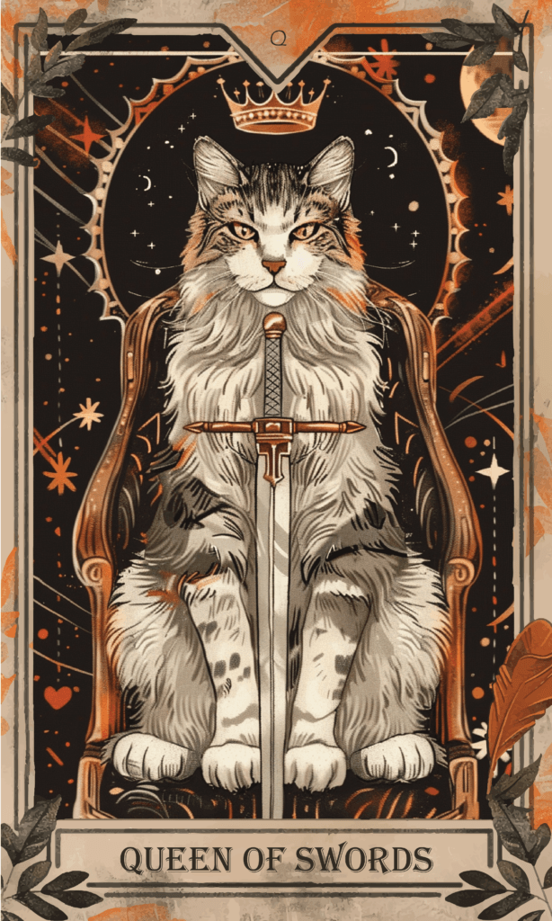 tarot horoscope Queen of Swords tarot card