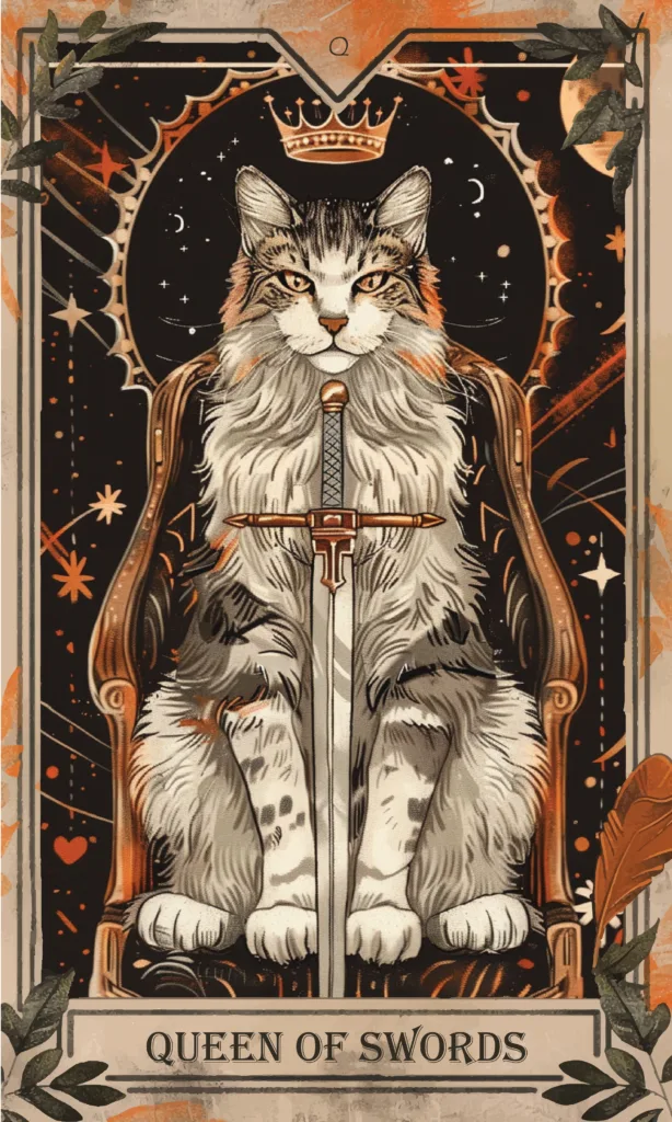 tarot horoscope Queen of Swords tarot card