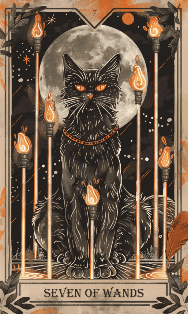 Seven of Wands tarot horoscope