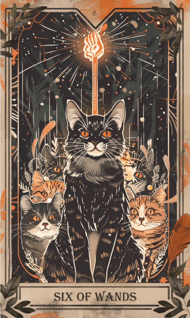 tarot horoscope Six of Wands tarot card