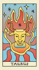 tarot horoscope Taurus zodiac sign