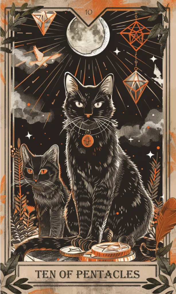 tarot horoscope Ten of Pentacles tarot card