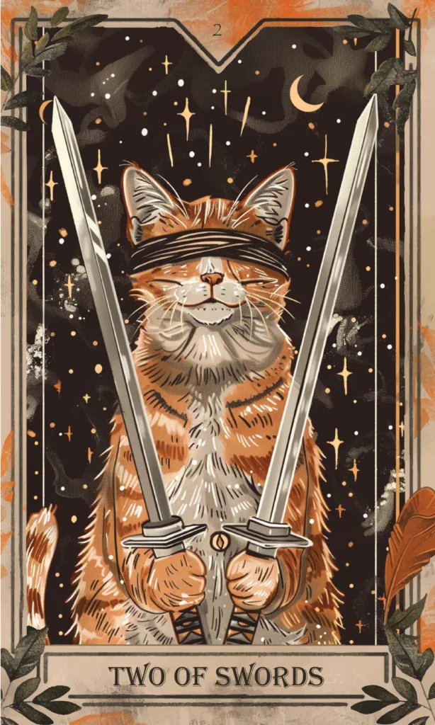 tarot horoscope Two of Swords tarot card